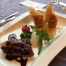 魚料理と肉料理