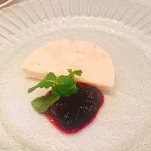 バナナ風味のアイス。不思議な食感でした。