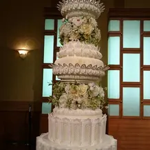 ダミーのケーキ！大きくてビックリ