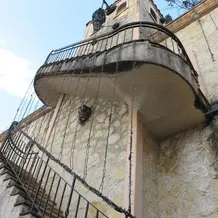 建物外や屋上も凝った作りで素敵です