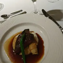 メインの肉料理