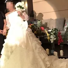 ウエディングドレス披露宴