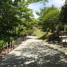 花嫁行列をする道です