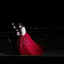 ガーデンからの入場です。