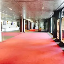 奈良春日野国際フォーラムの中です。