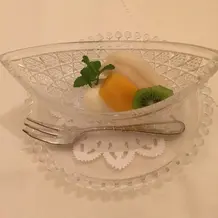 デザートです。