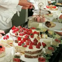 デザートブュッフェ