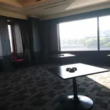 披露宴会場奥の個室