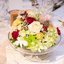 ゲストテーブル飾花