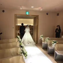 明るいチャペル（退場時）