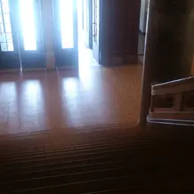 大階段を上から