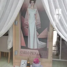 衣装店のオブジェ