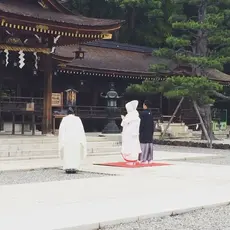 多賀大社 参集殿で結婚式 みんなのウェディング