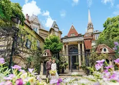 結婚式のための英国の美しい村