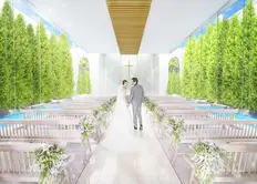 【緑×水×光の教会】