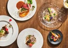 レストランならではの美食を堪能