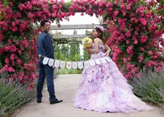 花々が季節を彩る本格英国式庭園