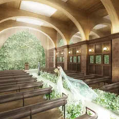 上質さと自然美の森のチャペル♪