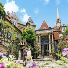 結婚式のための英国の美しい村