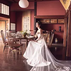 和と洋の融合したウエディング