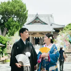 由緒正しき森戸大明神での結婚式