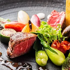 シェフ渾身のオリジナル料理