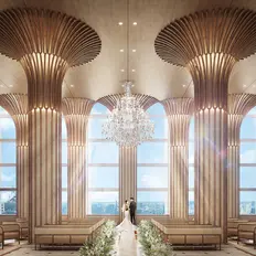 3月東京一の高さを誇る式場誕生