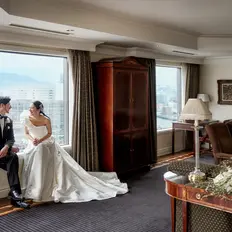 眺望も素晴らしいホテルステイ