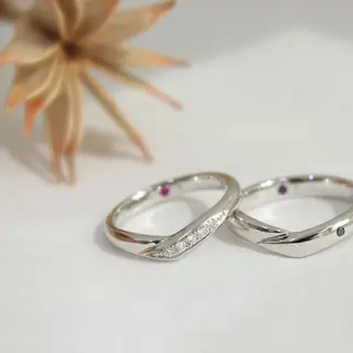 手作り結婚指輪（ワックスコース・プラチナ）