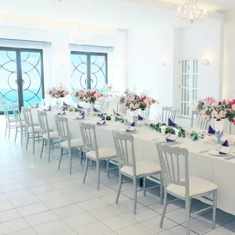 6 日 9 25 00 6名からok 少人数専用会場がnew Open 会場見学 試食 挙式体験付き相談会 リヴァージュブラン Rivage Blanc みんなのウェディング