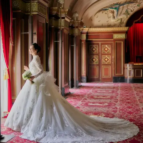 4 2 土 8 30 17 00 憧れ ドレス試着 プリンセス体験 絶品無料試食 開業93年のクラシカル空間体感 ホテルニューグランド みんなのウェディング