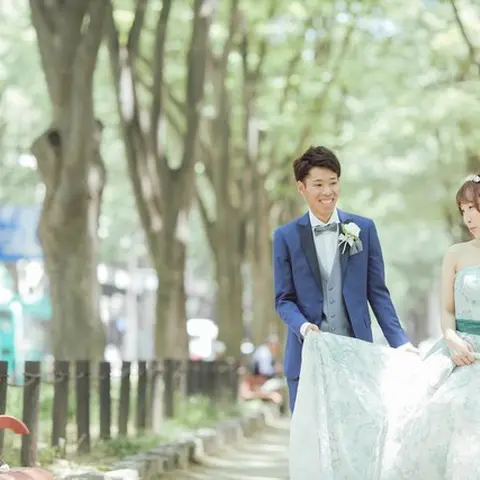 5 10 月 11 00 19 00 新緑時期がやってくる 緑の中のロケーションフォトウェディング 小さな結婚式 仙台店 みんなの ウェディング