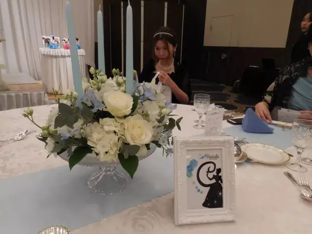 装花 テーマはシンデ 結婚式準備レポ みんなのウェディング