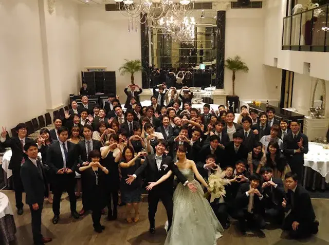 集合写真は階段の上より撮影いただき 結婚式準備レポ みんなのウェディング