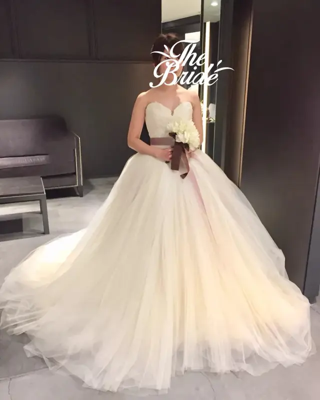 Verawang(ヴェラウォン）1g029 ウェディングドレス バレリーナ （vera  