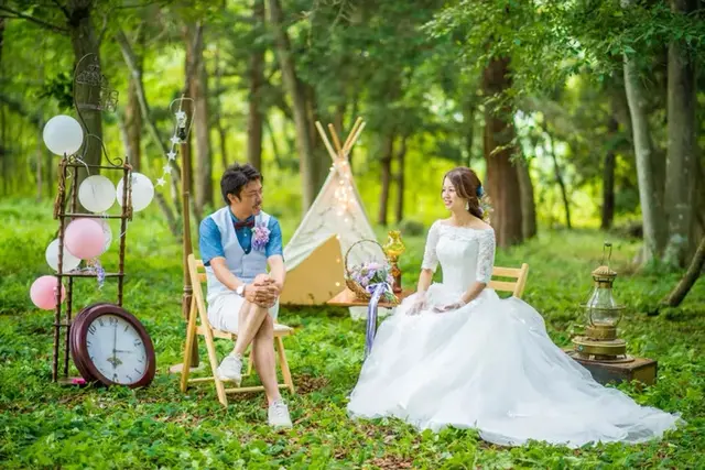 前撮り用ブーケ&ブートニア* 色合 - 結婚式準備レポ【みんなの