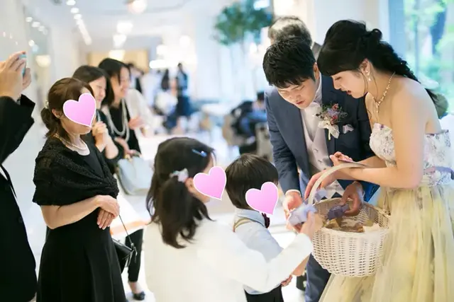 お見送りショットです ウェルカ 結婚式準備レポ みんなのウェディング