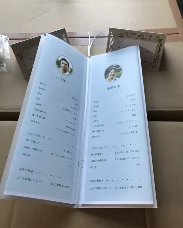 席次表 招待状と同じデザインのも 結婚式準備レポ みんなのウェディング