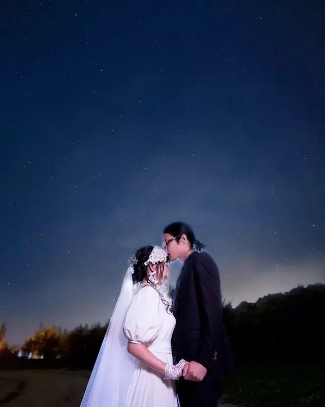 沖縄の星空の下で ウェディングフォ 結婚式準備レポ みんなのウェディング