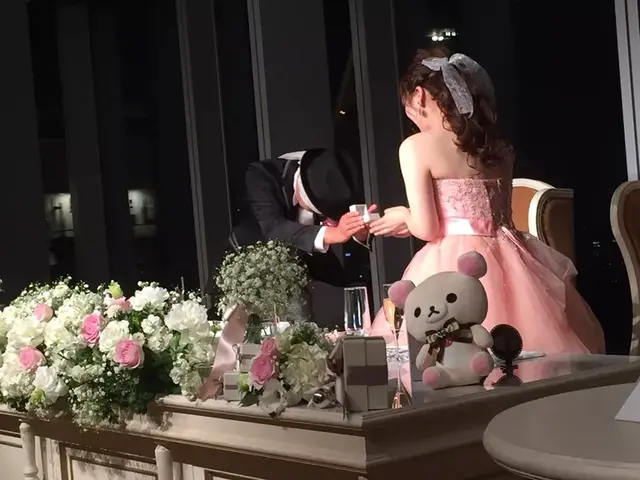 お色直しではふわふわポニーテールに - 結婚式準備レポ【みんなの