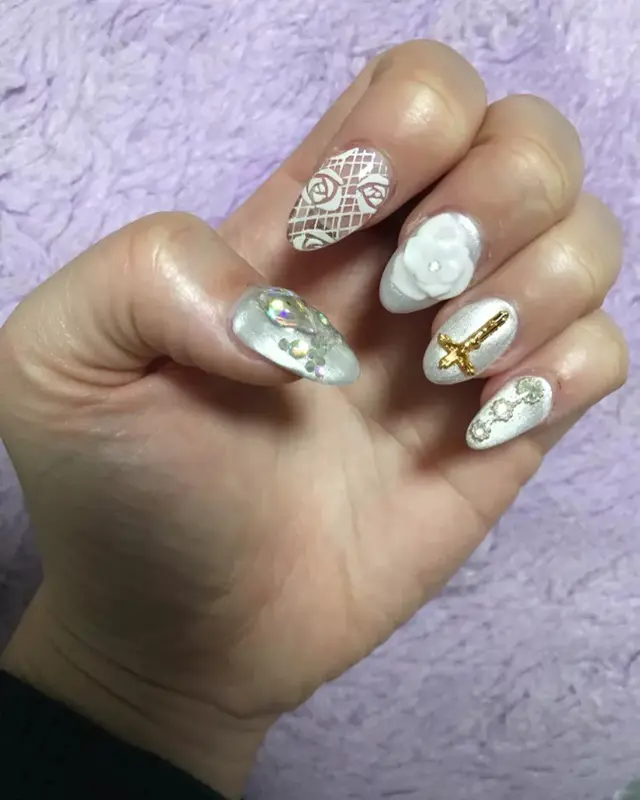 結婚式はスカルプネイルをしました 結婚式準備レポ みんなのウェディング