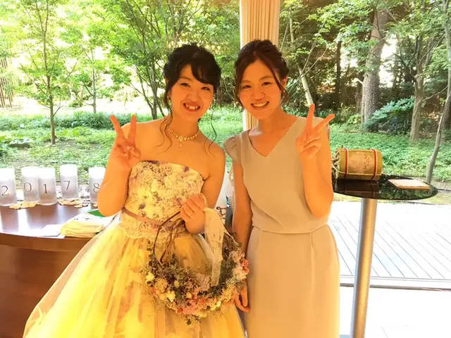 カラードレスはタカミブライダルのイ 結婚式準備レポ みんなのウェディング