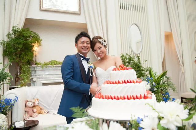 ウェディングケーキは3段のハート形 - 結婚式準備レポ【みんなの