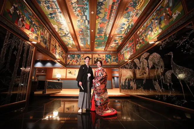 厳かな空間で和洋両方を楽しむフォトウェディング - ホテル雅叙園東京