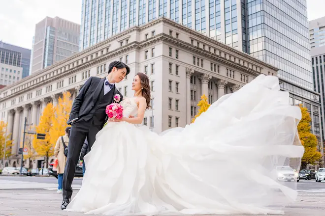 大人かわいいクリスマスフォトウェディング - みんなのウェディング