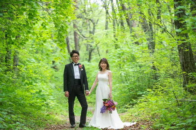 自然を満喫しながら楽しむフォトツアー×ファミリーウェディング