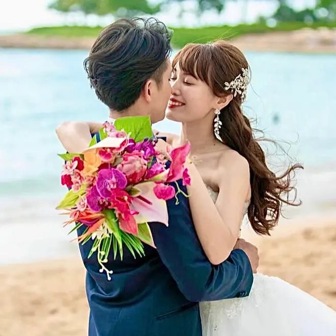 ALOHA WEDDING - コオリナチャペルプレイスオブジョイの結婚式レポ