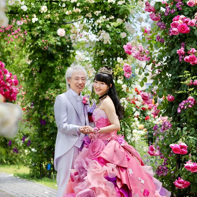 花束　ブライダル　海外ウェディング　ナチュラル　ガーデン　撮影　ローズ　バラ 花束 ブライダル 海外ウェディング ナチュラル ガーデン 撮影 ローズ バラ