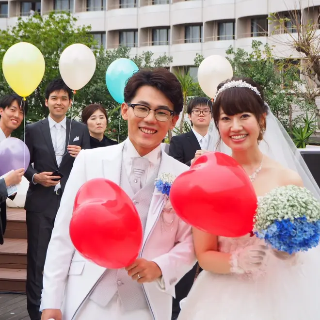 バルーンウエディング シェラトン グランデ トーキョーベイ ホテルの結婚式レポ みんなのウェディング