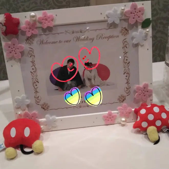 ディズニー画像ランド トップ100 ディズニー 写真 立て 手作り